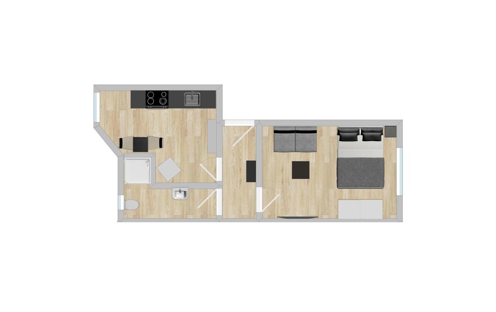 Hozo1-Exklusiv Apartment Der Roze Living Coblença Exterior foto